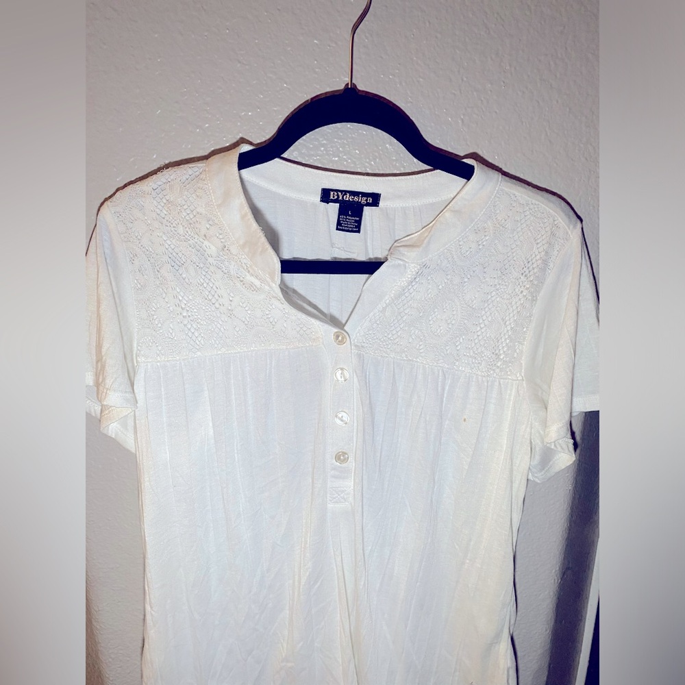 White T-Shirt Large